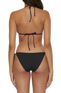 Make a splash in these classic hipster bikini bottoms with moderate coverage and side ties for the perfect fit. Side ties Moderate back coverage Lined 83% nylon, 17% spandex Hand wash, line dry Imported Facial Reconstruction, Forensic, Soft Cup, Nordstrom Store, Fabric Gifts, Free Fabric, Top Styles, Perfect Fit, Facial