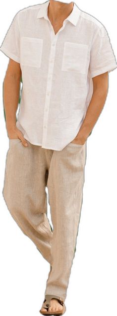 Summer Loose Fit Linen Cargo Pants, Casual Linen Cargo Pants With Pockets, Summer Linen Cargo Pants With Elastic Waistband, Linen Cargo Bottoms With Tapered Leg, Linen Bottoms With Cargo Pockets And Tapered Leg, Linen Tapered Leg Bottoms With Cargo Pockets, Baggy Linen Cargo Pants With Pockets, Linen Cargo Pants With Pockets, Summer Linen Relaxed Fit Cargo Pants