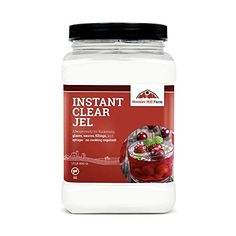 instant clear jel with cranberries and cherries