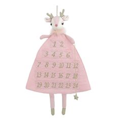 Pink Reindeer Advent Calendar, Shop Sweet Lulu Pink Reindeer, Count Down To Christmas, Tj Max, Advent Calenders, Kids Holiday Gifts, Halloween Toys, Heirloom Doll, The Count, Class Design