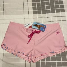 New With Tags. These Low Rise Shorts Have A Hook And Loop Velcro Secure Fly And Front Drawstring Tie. There Is Detailed Reinforce Stitching For Durability. Quick Dry Material. Great Quality Swim Shorts For A Fun Day At The Beach, Pool Or Water Park. Perfect Choice For Summer Look That Is Comfortable And Stylish. Size 9. See Pictures For Approx Measurements. (Activewear, Swimsuit) Beachwear Swim Trunks With Built-in Shorts For Summer, Short Bottoms For Summer Beach Activities, Pink Swim Trunks With Built-in Shorts For Beach Season, Beachwear Bottoms For Summer Activities, Short Beachwear Bottoms For Summer Activities, Beachwear Swim Trunks With Built-in Shorts For Summer Activities, Pink Beachwear Swim Trunks For Pool, Casual Pink Swim Trunks For Swimming, Beachy Stretch Swimwear Shorts