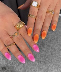 Summer Vacation Nails, Vibrant Nails, Simple Acrylic Nails, Short Acrylic Nails Designs, Nails 2024