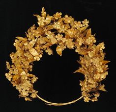 Roman Hair, Gold Laurel Wreath, Gold Foliage, Jewelry Ancient, Ancient Jewellery, Gold Wreath, Golden Crown, Alexander The Great, Laurel Wreath