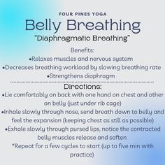 Stomach Breathing Exercises, Bedtime Breathing Exercises, How To Strengthen Lungs Exercise, Belly Breathing Benefits, Yogic Breathing Techniques, Nervous System Breathing, Breathing Techniques For Relaxation, Breath Work Script, Deep Belly Breathing