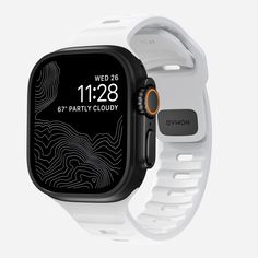 Discover the Sport Band for Apple Watch, designed for modern athletes. Featuring a lightweight, breathable FKM fluoroelastomer rubber construction, this band ensures all-day comfort. Its secure pin-and-tuck closure and waterproof design make it perfect for any adventure. Modern Durable Watch Bands For Outdoor, Modern Apple Watch Band For Outdoor, Modern Wear-resistant Apple Watch Band For Outdoor, Modern Wear-resistant Watch Bands For Outdoor, Modern Wear-resistant Outdoor Watch Bands, Modern Outdoor Wear-resistant Watch Bands, Sporty Aesthetic, Athletic Looks, Intense Workout