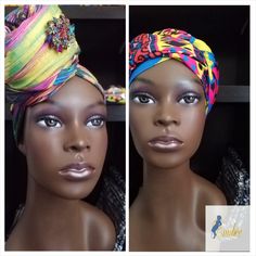 African Style: Patterned Head Scarf/Tie #trendy #chic #accessories #africanstyle #africanfashion #foxfur #blackfashion #womensclothing #blackstyle #uniquestyle Multicolor Headwrap In Headband Shape, Multicolor One Size Headwrap Headband, Multicolor Turban With Matching Headband, Multicolor Scarf Headwrap Headband, Multicolor Trendy Headscarf, One Size Multicolor Casual Headwrap, Trendy Multicolor One Size Bandana, Casual Multicolor One-size Headwrap, Multicolor Bohemian Headscarf