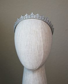 Bridal Crown | EDEN LUXE Bridal Head Piece For Brides, Headpieces For Brides, Hair Styles Bridal, Luxury Jewelry Diamond, Tiara Diamond, Wedding Tiara Veil, Ethereal Jewelry, Wedding Tiaras, Royal Ball