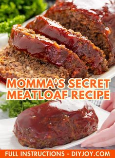 the meatloaf recipe is so easy to make