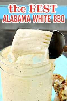 Alabama White BBQ Sauce! Alabama White Bbq Sauce, White Barbecue Sauce, Alabama White Sauce, White Bbq Sauce, White Sauce Recipes, Dry Mixes, Quick Bites, Smoked Food