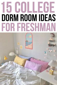 college dorm room ideas for freshman