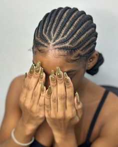 Braiding Hair Colors, Braids Cornrows, Classy Short Dresses, Beauty Art Drawings, Braids For Black Women, Green Nails, Simple Nails, Spring Nails, Summer Nails