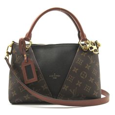 Louis Vuitton V Tote Bb 2way Shoulder Crossbody Bag M43976 Monogram Noir Ghw Welcome Offers! Authenticiy Is Guranteed Or Your Money Back ,Bag Is In Good Conditon, No Damages , Inside Is Clean , Odor And Smoke Free. Bags Louis Vuitton, Back Bag, Pvc Coat, Louis Vuitton Bags, Louis Vuitton Monogram, Louis Vuitton Bag, Black And Brown, Crossbody Bag, Bag Lady