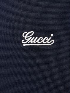 Script Embroidery, Gucci Logo, Navy Man, Sports Sweatshirts, Blue Polo, Mens Scarves, Cotton Polo Shirt, Suit Accessories, Cotton Polo