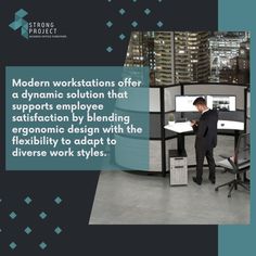 Want to boost productivity and employee happiness? Start with the workstation. Modern, customizable workstations foster collaboration, reduce distractions, and enhance focus. It’s time to rethink the office. #ModernOffice #Productivity Employee Satisfaction