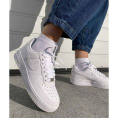 Size: 5.5y | Fits 7.5 Women's -Brand New Without Box - Same Day Shipping All My Footwear / Apparel Is 100% Authentic. -Firm Price. -Thank You! Nike Air Force 2, Tenis Air Force, Outfits With Air Force Ones, White Air Force 1, White Air Forces, Baskets Nike, Air Force One, Nike Air Force Ones, Nike Sneakers Women