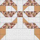 an image of a quilt pattern that looks like it has been made into a wall hanging