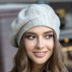 "Vegan beret women Red beret acrylic Beret hat women Red french chapeau Knitted beret High density knit. Beret takes a good shape, does not sag. Season: Fall / Spring/ Winter Unlined Composition: premium acrylic, elastane One size: from 7 to 7 3/8 US size - 22 \"- 23\", (M-L international - 56-59 cm) Color: different is available. Please select from the drop down menu. Care instructions: Hand wash, dry flat. Made and packed in smoke-free house" Classic Winter Beret One Size, Acrylic Hats One Size Fits Most, Beige Flat Cap Beret For Winter, Winter Adjustable Flat Cap Beret, Trendy Winter Beret One Size, Trendy One-size Winter Beret, Trendy One Size Winter Beret, Winter Brimmed Beret One Size Fits Most, Beige Hat For Gift