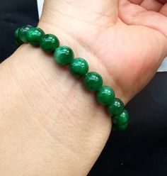 6mm-12mm,Round green Jade stone beaded Man Women Bracelet,Amulets,Healing,Unisex gemstone Bracelet,mala Stretchy,Yoga,Meditation jewelry material: dyed  jade stone Size:  round,6mm,8mm,10mm,12mm,  style: Elastic thread ❤ If you want other length Bracelet, Please connect me free. ❤Please read the store policy before purchase. ❤ Thank you for visiting my shop! Green Jade Beaded Bracelets For Meditation, Green Round Beads Bracelets For Meditation, Green Round Beaded Bracelets For Meditation, Green Round Beads Beaded Bracelets For Meditation, Green Gemstone Beaded Bracelets For Meditation, Green Spiritual Bracelets With 8mm Beads, Green Gemstone Beads Beaded Bracelets For Healing, Green Beaded Bracelets With Gemstone Beads For Healing, Elastic Thread