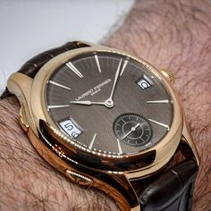 Celebrating 5 Years: Introducing the Laurent Ferrier Anniversary Series in Red Gold with Chocolat Brown Dia.