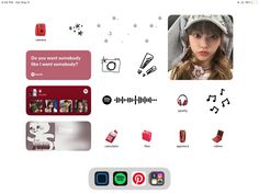 Kpop Wallpaper Ipad Aesthetic, Spiderman Ipad Layout, Ipad Layout Ideas Kpop, Red Ipad Homescreen, Cute Ipad Layout Ideas, Widgets Ideas Ipad, Kpop Ipad Homescreen, K Pop Ipad Layout, Ipad Widget Wallpaper