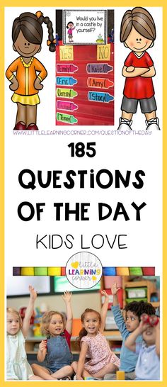 Yes No Questions For Preschoolers, Question Of The Day Elementary School, Get To Know You Questions For Preschoolers, Preschool Fall Question Of The Day, Easter Question Of The Day Preschool, Preschool Daily Questions, Morning Questions For Preschool