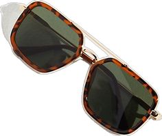 Trendy Square Frame Aviator Sunglasses For Outdoor, Rectangular Aviator Sunglasses With Gradient Lenses For Summer, Trendy Rectangular Aviator Sunglasses With Mirrored Lenses, Rectangular Aviator Sunglasses With Mirrored Lenses For Summer, Rectangular Polarized Aviator Sunglasses For Summer, Summer Rectangular Aviator Sunglasses With Mirrored Lenses, Rectangular Mirrored Aviator Sunglasses For Summer, Trendy Rectangular Aviator Sunglasses With Uv Protection, Trendy Brown Square Frame Aviator Sunglasses