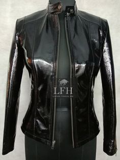 Product Description Women's & Girls 100% ✔ Real Soft Lambskin Patent Leather New Designer Motorcycle Biker Jacket Slim fit with high shine, The Jacket close with YKK front long Zipper we well zipper on Sleeves bottom with a very Beautiful ♥ attractive look. Perfect for cocktail/ evening parties, nightclub, dance halls, proms, bar, club wear etc.(because Fashion always say look at this) ★ALL SIZES ARE AVAILABLE AS PER SIZES POSTED BELLOW X-SMALL = SMALL = Medium = LARGE = X-LARGE = 2X-LARGE = Leather Blouse, Moto Biker Jacket, Club Wear, Motorcycle Women, Fashion Hub, Bar Club, Black Patent Leather, Biker Jacket, Leather Fashion