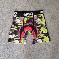 Psd Boxer Briefs Neon Warface Size - Large Never Worn Naruto Nine Tails, Psd Boxers, Banana Pattern, Money On My Mind, Playboy Bunny, Boxer Briefs, Red Yellow, Briefs, Braided Hairstyles