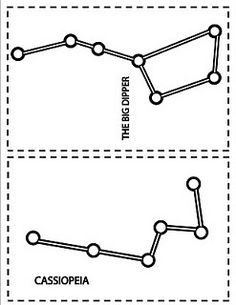 two lines that are connected to each other with the words cassopia on them