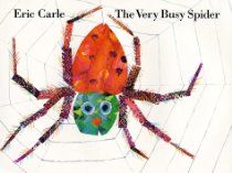 the very busy spider by eric carle is featured in this children's book