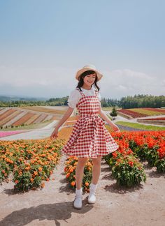 A classic gingham dress that can be worn alone or layered with your favorite blouse. Features a square neckline with thick cami straps, waist sash and swishy skirt. Concealed back zipper. Unlined. S: 30" chest, 26" waist, 32"/37" lengthM: 31.5" chest, 27.5" waist, 32"/37" lengthL: 33" chest, 29" waist, 32.5"/37.5" lengthXL: 34.5" chest, 30.5" waist, 32.5"/37.5" length Plaid Square Neck Dress For Garden Party, Square Neck Plaid Dress For Garden Party, Gingham Square Neck Dress For Picnic, Cute Gingham Square Neck Dress, Cute Square Neck Dress For Picnic, Cute Square Neck Dresses For A Picnic, Gingham Square Neck Sundress, Cute Plaid Square Neck Dress, Spring Gingham Plaid Dress With Square Neck