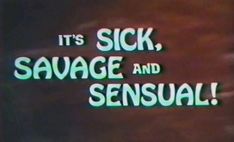 it's sick, savge and usual sign in the tv show dr seussal