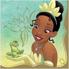 the princess and the frog is smiling