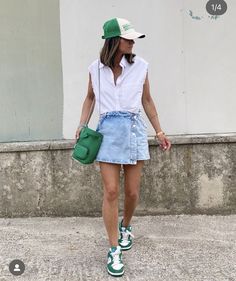 Denim Shirt, Denim Fashion, Denim Skirt, That Look, Instagram