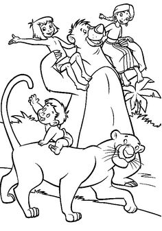 the lion king and his family coloring pages for kids with pictures to color on them