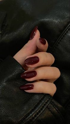 Red Summer Nails, Maroon Nails, Cherry Wine, Her Nails