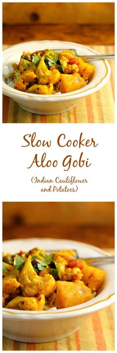 slow cooker aloo gobi recipe