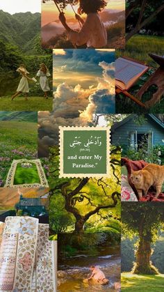 Jannah Is My Goal, The Clear Quran, Vision Board Muslimah, Ramadan Mood Board, Islamic Vision Board Ideas, Jannah Paradise Aesthetic, Muslimah Vision Board, Ramadan Vision Board, Islam Vision Board