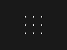 four white dots on a black background