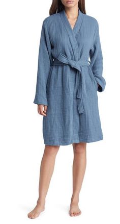 House No.23 Alaia Cotton Robe | Nordstrom Summer Wardrobe Essentials, Spa Inspiration, House No, Sports Blazer, Made Clothing, Hair Fragrance, Work Tops, Free Fabric, Comfortable Dress