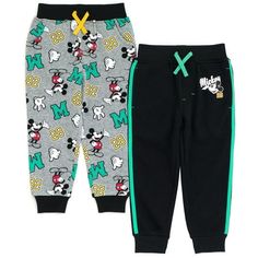 Get ready for a day filled with Disney magic in these cute and comfy Disney jogger pants! This stylish set includes 2 pairs of pants featuring iconic artwork your Disney fan will love to wear! Choose from colorful designs of favorite characters like Mickey Mouse, Lightning McQueen from Cars, and Simba, Timon, and Pumbaa from The Lion King. Made of a soft fleece material that keeps your child comfortable, these fashionable Disney pants are part of the perfect outfit for a fun day of play! Size: 6 Playful Character Print Bottoms For Loungewear, Playful Character Print Loungewear Bottoms, Playful Character Print Bottoms For Playwear, Disney Cotton Pants For Loungewear, Disney Cotton Loungewear Pants, Casual Mickey Mouse Bottoms For Loungewear, Playful Cotton Bottoms With Character Print, Disney Pants, Timon And Pumbaa