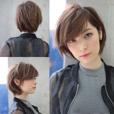 Asian Short Hair, Trending Haircuts, Asian Hair, Cut My Hair, Haircut Ideas, Short Bob Hairstyles, Pixie Haircut