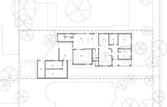 the floor plan for a house with three floors