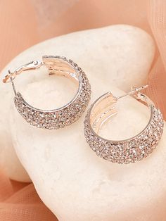 Product Type Hoop Earrings Color Gold Base Metal Alloy Stone Type Artificial Stones Closure Hook Plating Gold-Plated Occasion Party Artificial Stone, Gold Alloys, Gold Polish, Stone Design, Base Metal, Designer Earrings, Fashion Statement, Women's Earrings, Gold Earrings