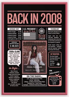 a black and pink poster with an image of a woman in the usa on it