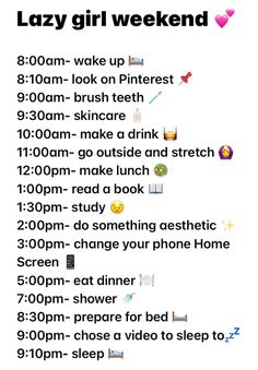 #lazygirl #aesthetic #routine #best #drink #notes #stretch #books #pinterest #weekend I Am Gorgeous, Aesthetic Routine, Best Drink, Trendy Outfit Ideas, Baddie Tips, Making Lunch, Teen Life Hacks