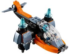 an orange and black toy airplane with wheels