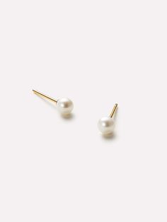 Featuring recycled solid gold and stunning freshwater pearls, you can't go wrong with our pearl stud earrings. Style them solo or add to your earring stack. Paperclip Bracelet, Earring Stack, Match Making, Pearl Stud Earrings, Letter Necklace, Pearl Studs, Gold Pearl, Gold Earrings Studs, Paper Clip