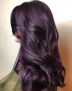 Plum Hair Color Ideas, Dark Plum Hair, Plum Hair Color, Hair Color Plum, Plum Hair, Violet Hair, Hair Color Shampoo