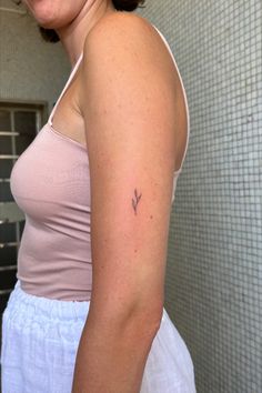 plant tattoo omens arm stick and poke handpoke fine line Elbow Fine Line Tattoo, Delicate Plant Tattoo, Mini Plant Tattoo, Small Flower Tattoos Arm, Dainty Plant Tattoo, Tiny Plant Tattoo, Small Botanical Tattoo, Minimal Plant Tattoo, Fine Line Leaf Tattoo